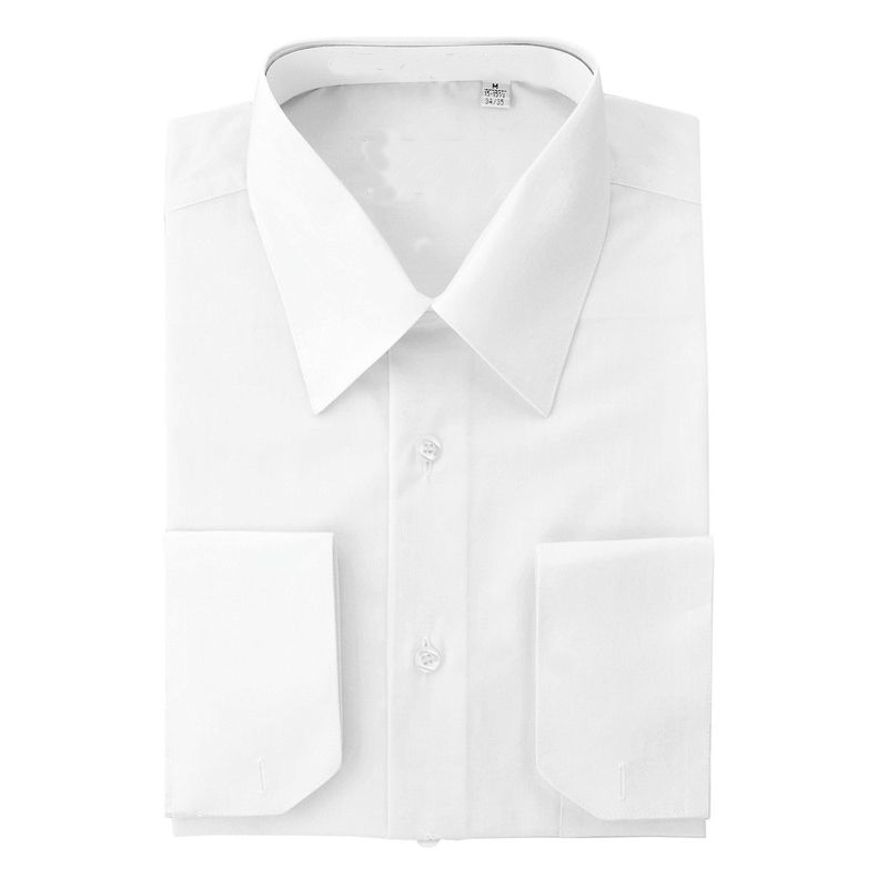 Men's Dress Shirt (White) 4XL (20-20.5 / 36-37) Men's Dress Shirt (White) 4XL (20-20.5 / 36-37)