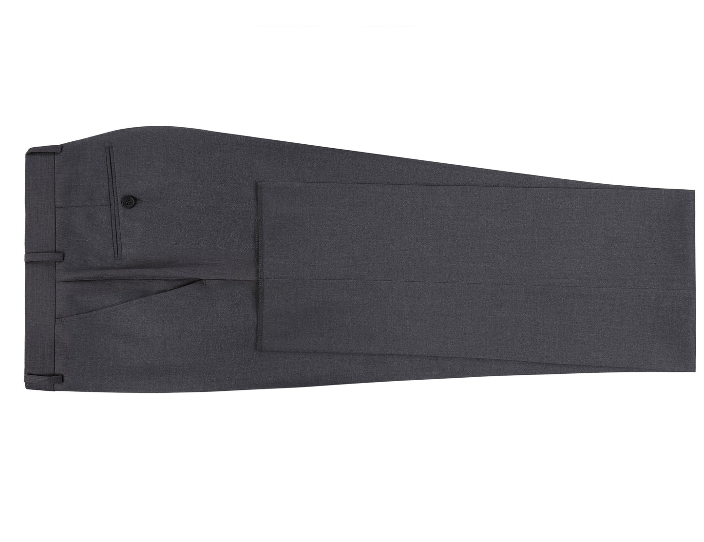 Men's Charcoal Slim Fit Dress Pants
