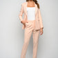 OMC 2-Pieces Women's Blush Pink Luxe Suit