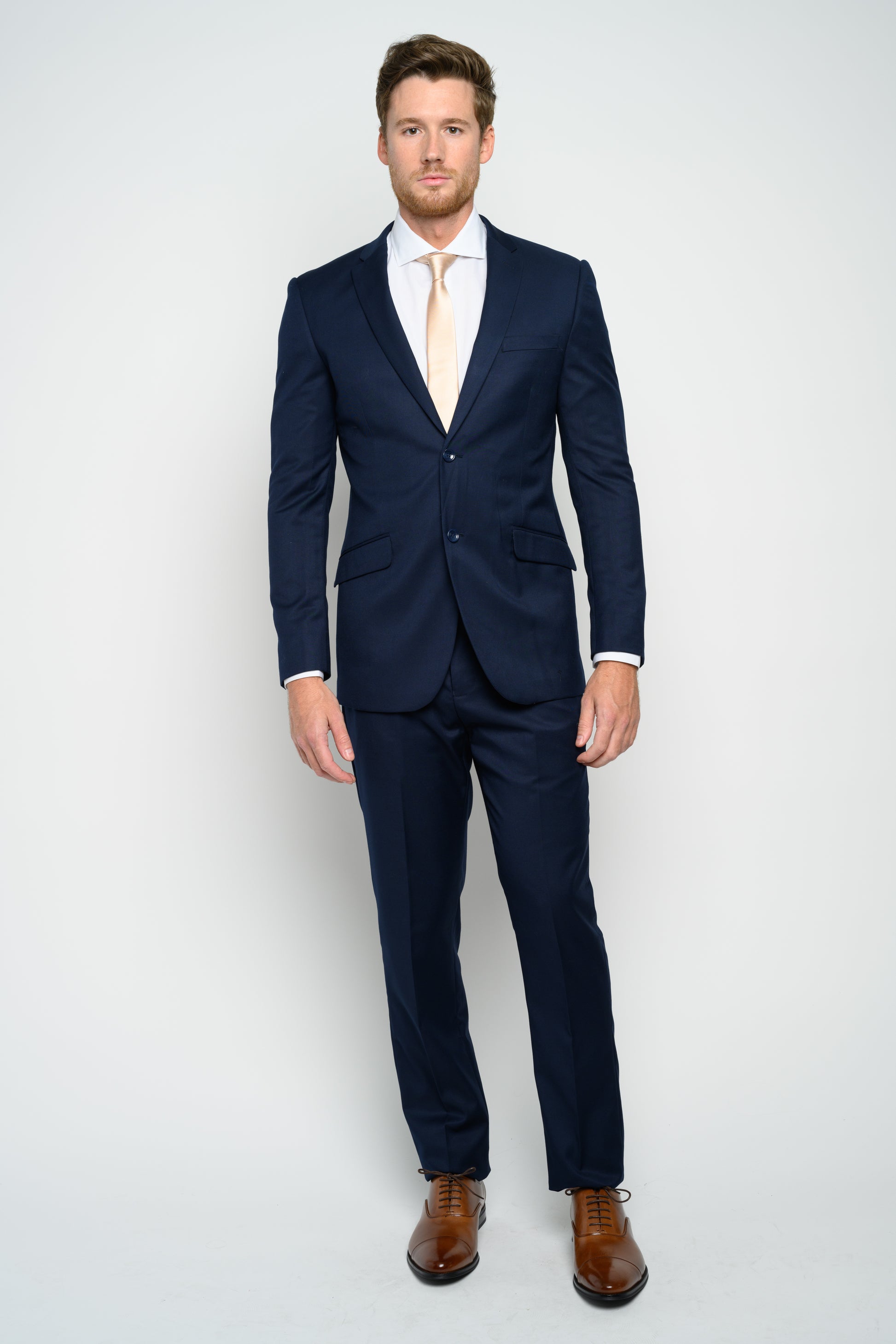 Men's Navy Slim Fit Suit 