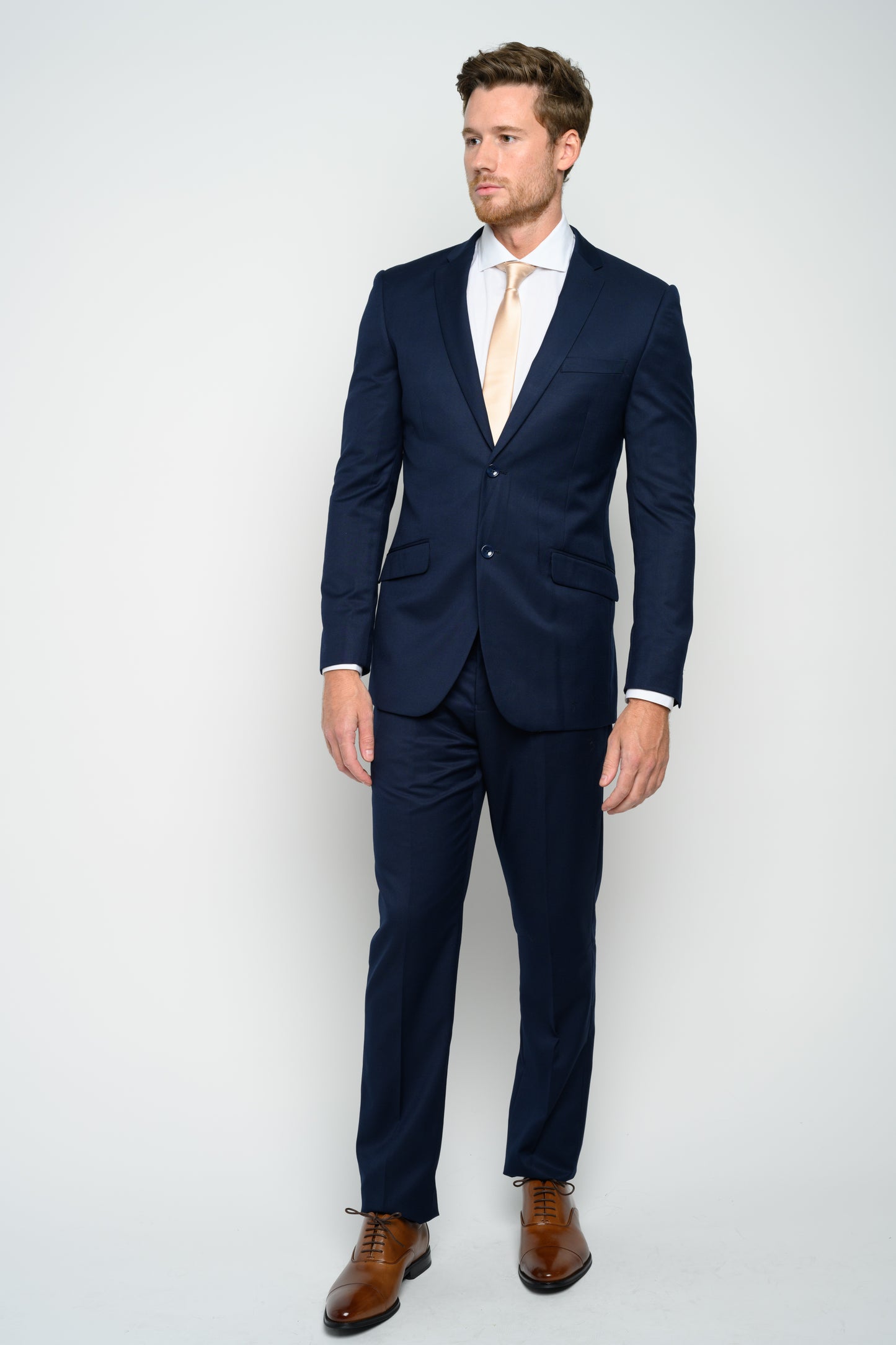 Men's Navy Slim Fit Suit