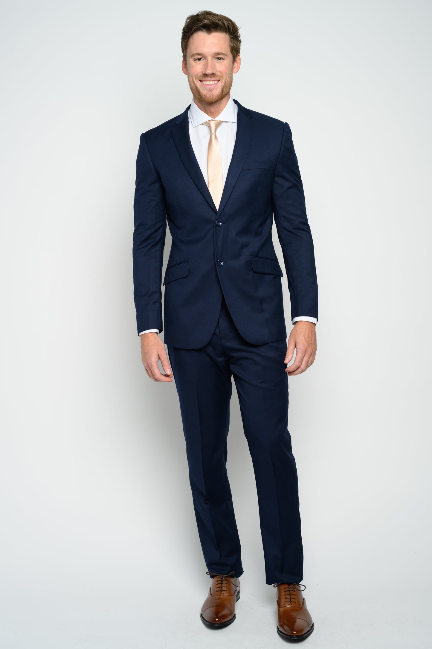 Men's Navy Slim Fit Suit