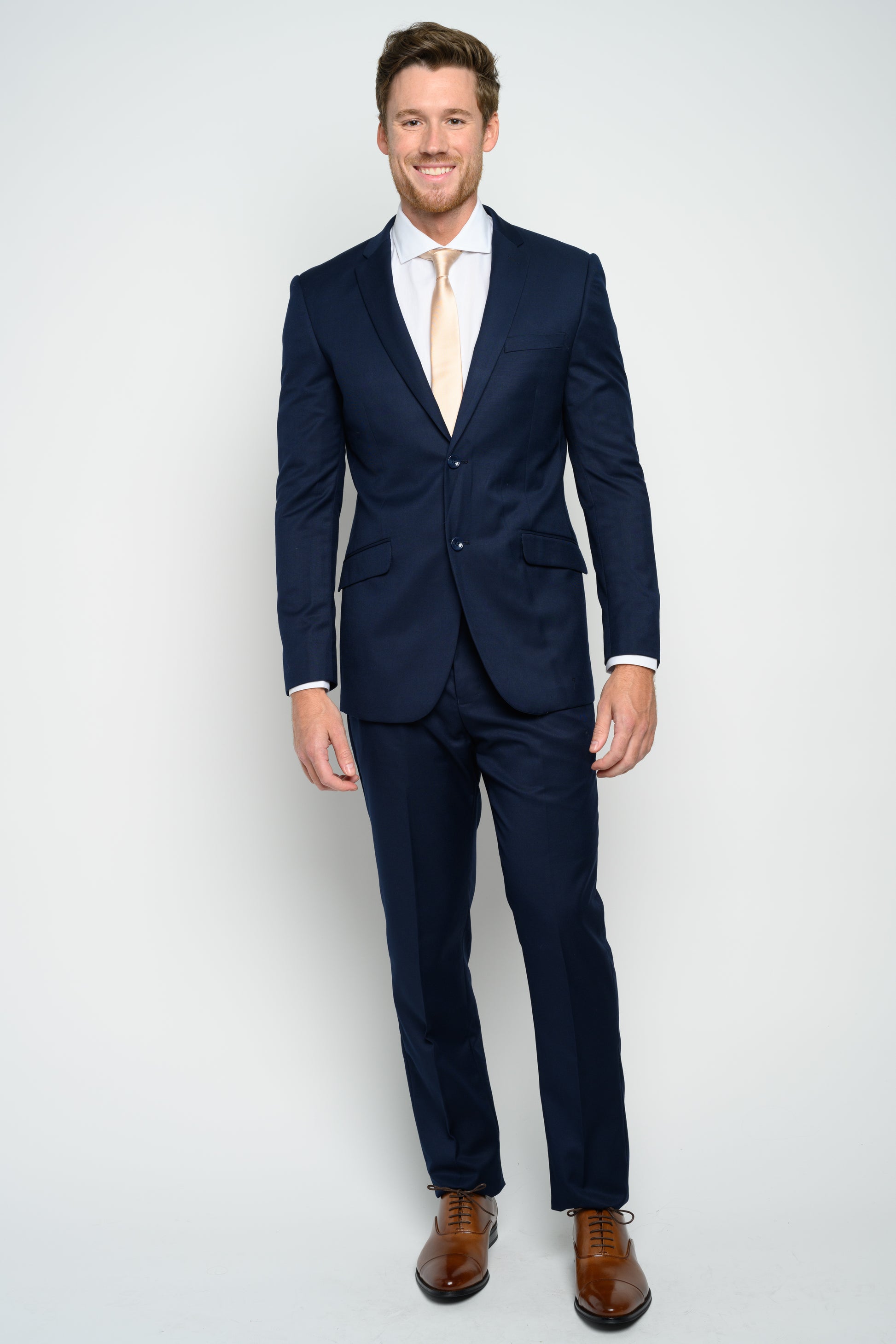 Men's Navy Slim Fit Suit