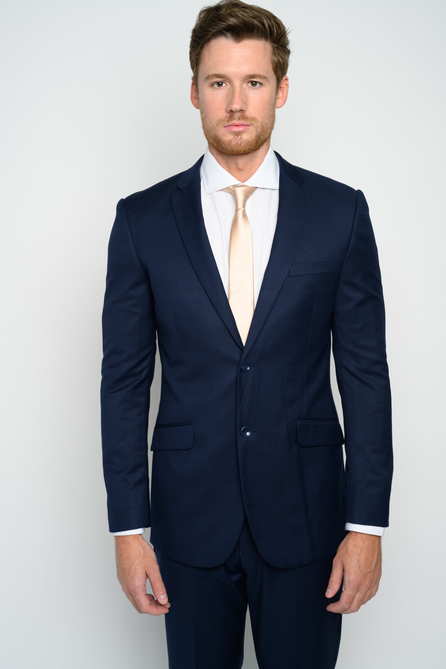 Men's Navy Slim Fit Suit