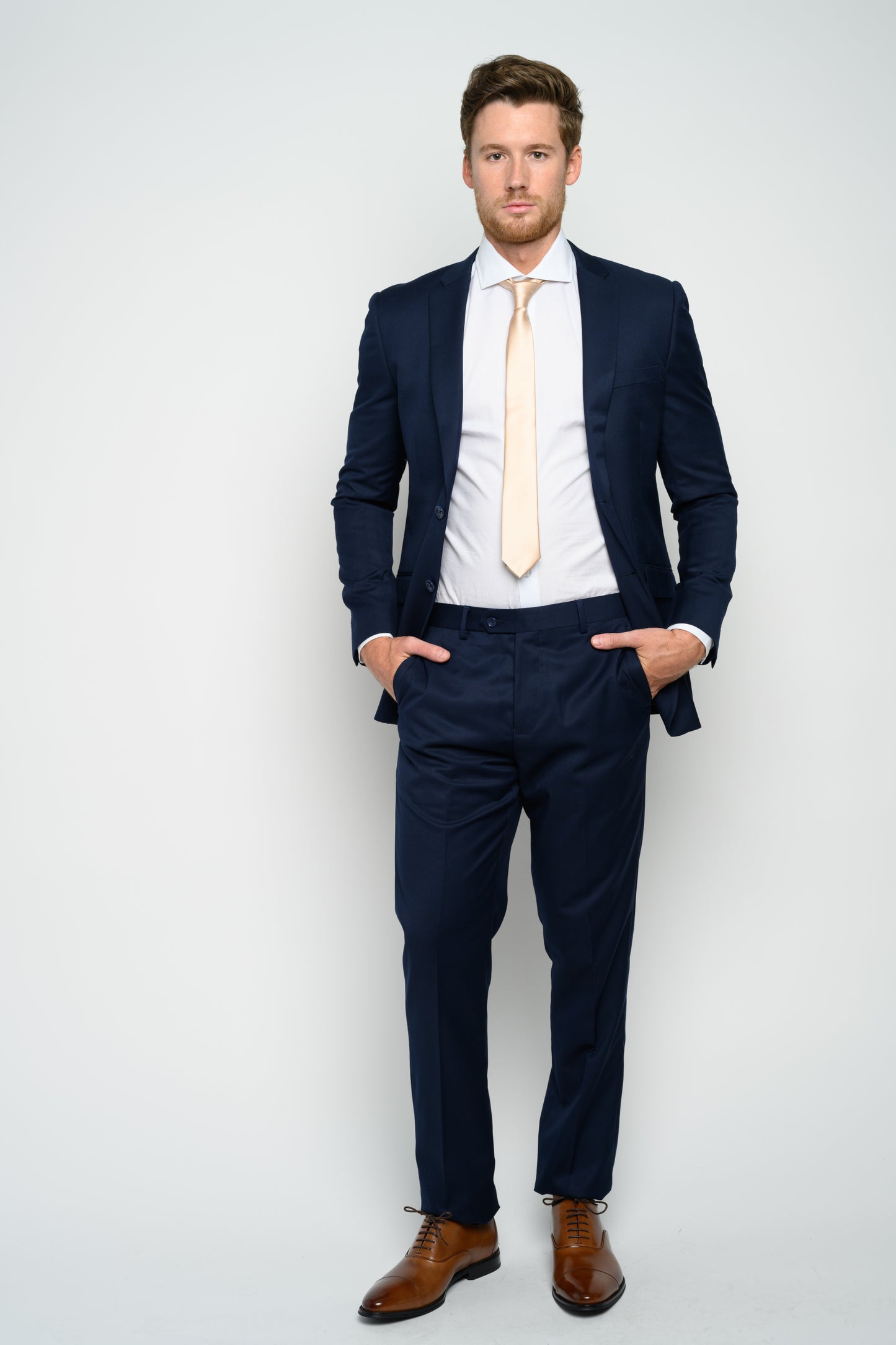 Men's Navy Slim Fit Suit