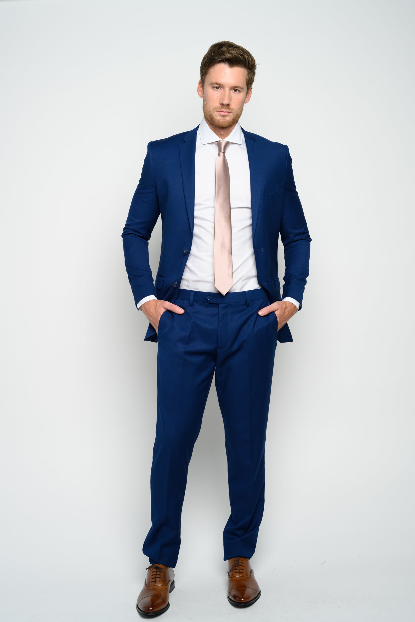 Men's Indigo Slim Fit Suit