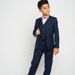 Boy's Navy Slim Fit Suit