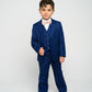 Boy's Indigo Slim Fit Suit