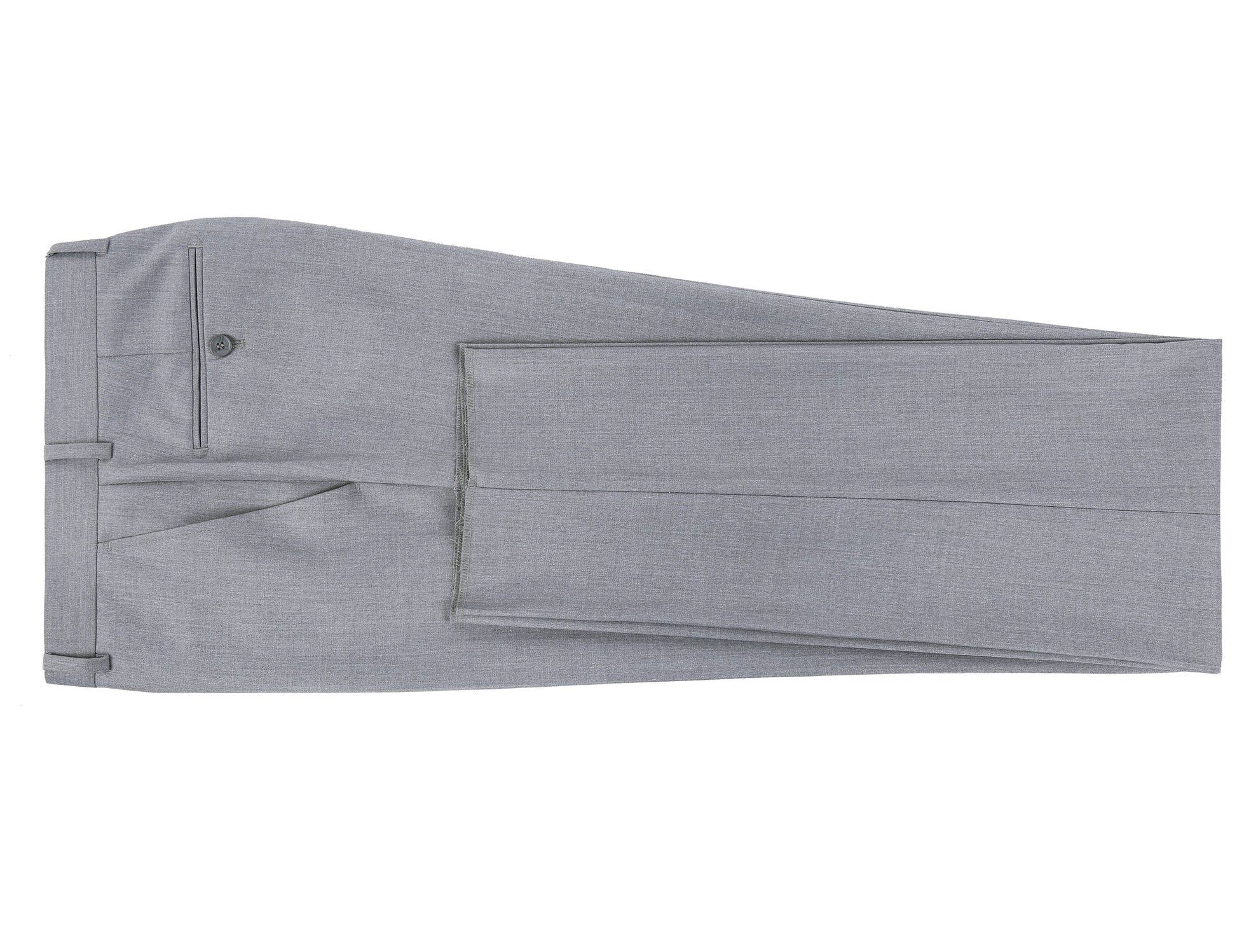 Buy Men Grey Super Slim Fit Check Flat Front Formal Trousers Online -  779800