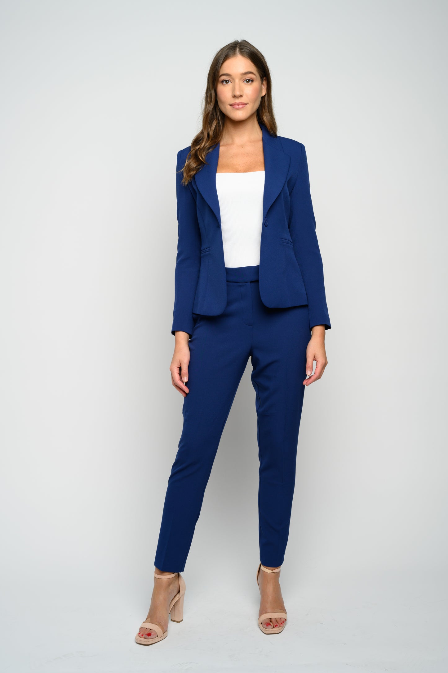 OMC 3-Pieces Women's Royal Blue Luxe Suit