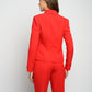 OMC 3-Pieces  Women's Red Double Breasted Luxe Suit