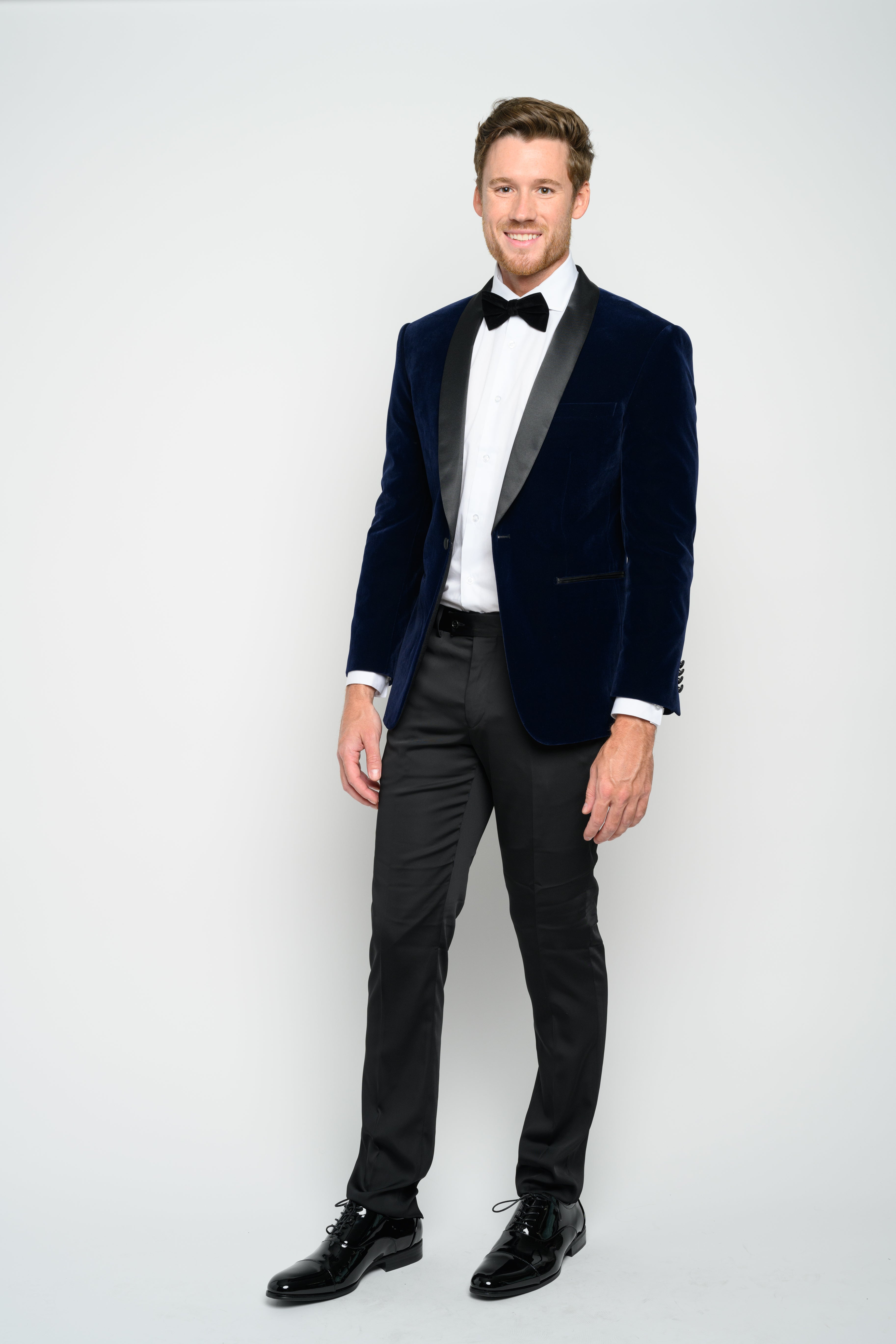 Mens navy cheap dinner jacket