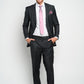 Men's Charcoal Grey Slim Fit Suit