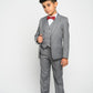 Boy's Medium Grey Slim Fit Suit